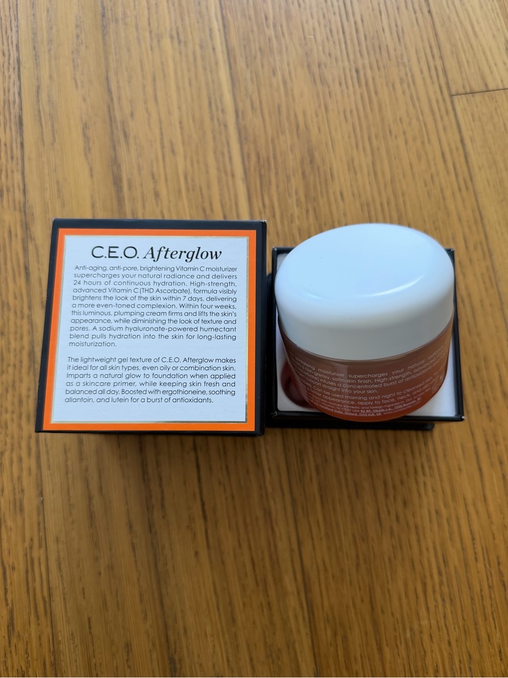 Sunday Riley C.E.O. Afterglow Brightening Vitamin C Gel Cream - 1.7 fl oz NWT - Picture 6 of 16